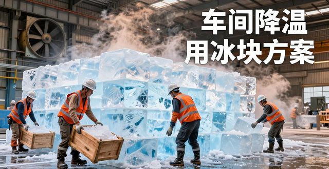 车间降温用冰块靠谱吗？泉州高温车间冰墙方案实测