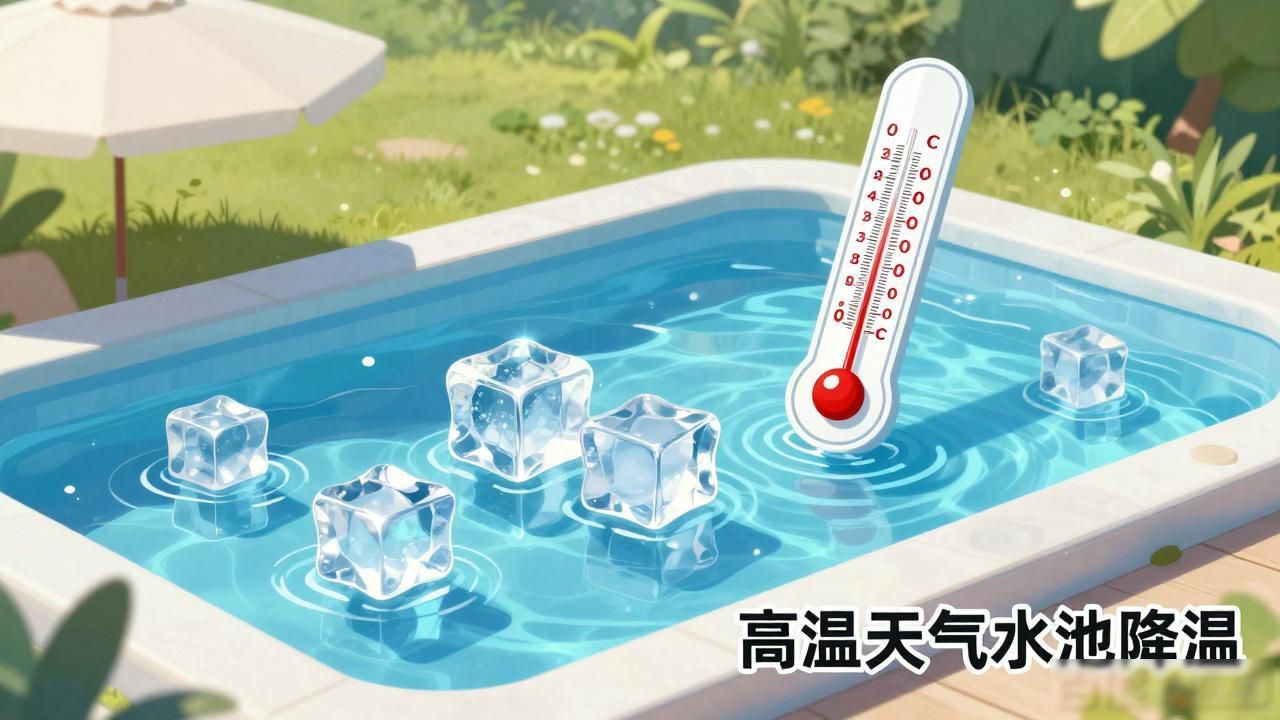 室外泳池水温控制_泉州高温水池降温大冰块_高温水池降温大冰块